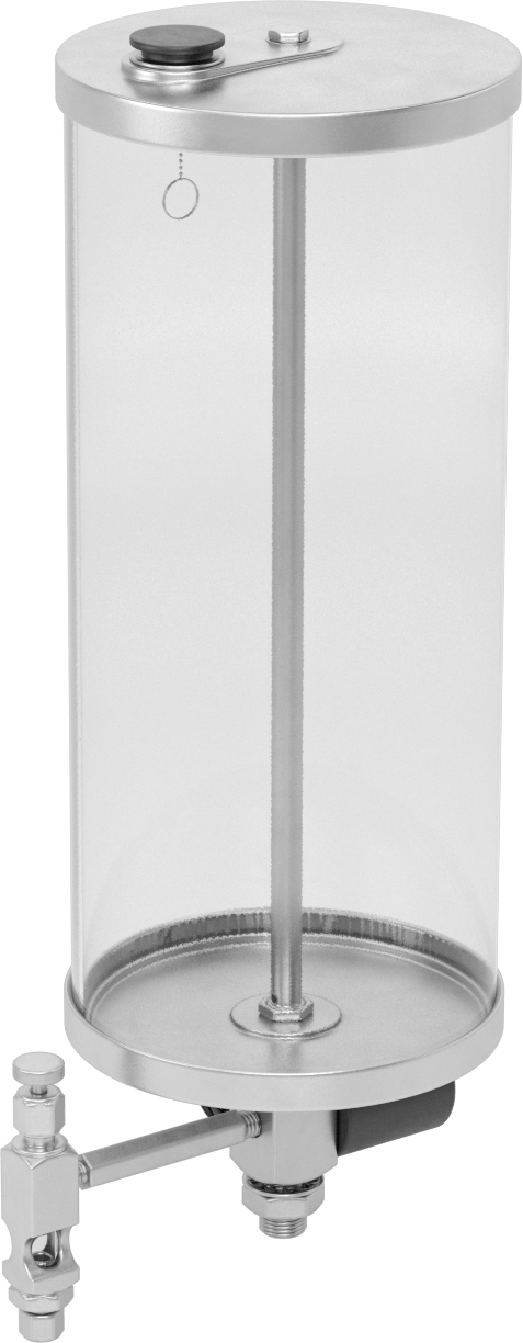 Elektrikle Çalışan Yağ Dağıtıcı, Akış Ayar Valfli, 128 oz. Kapasite, 24V DC
