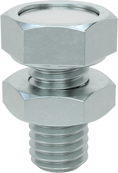 Dişli Saplamalı Kapalı Neodim Mıknatıs, 5 mm Kalınlık, 13 mm OD