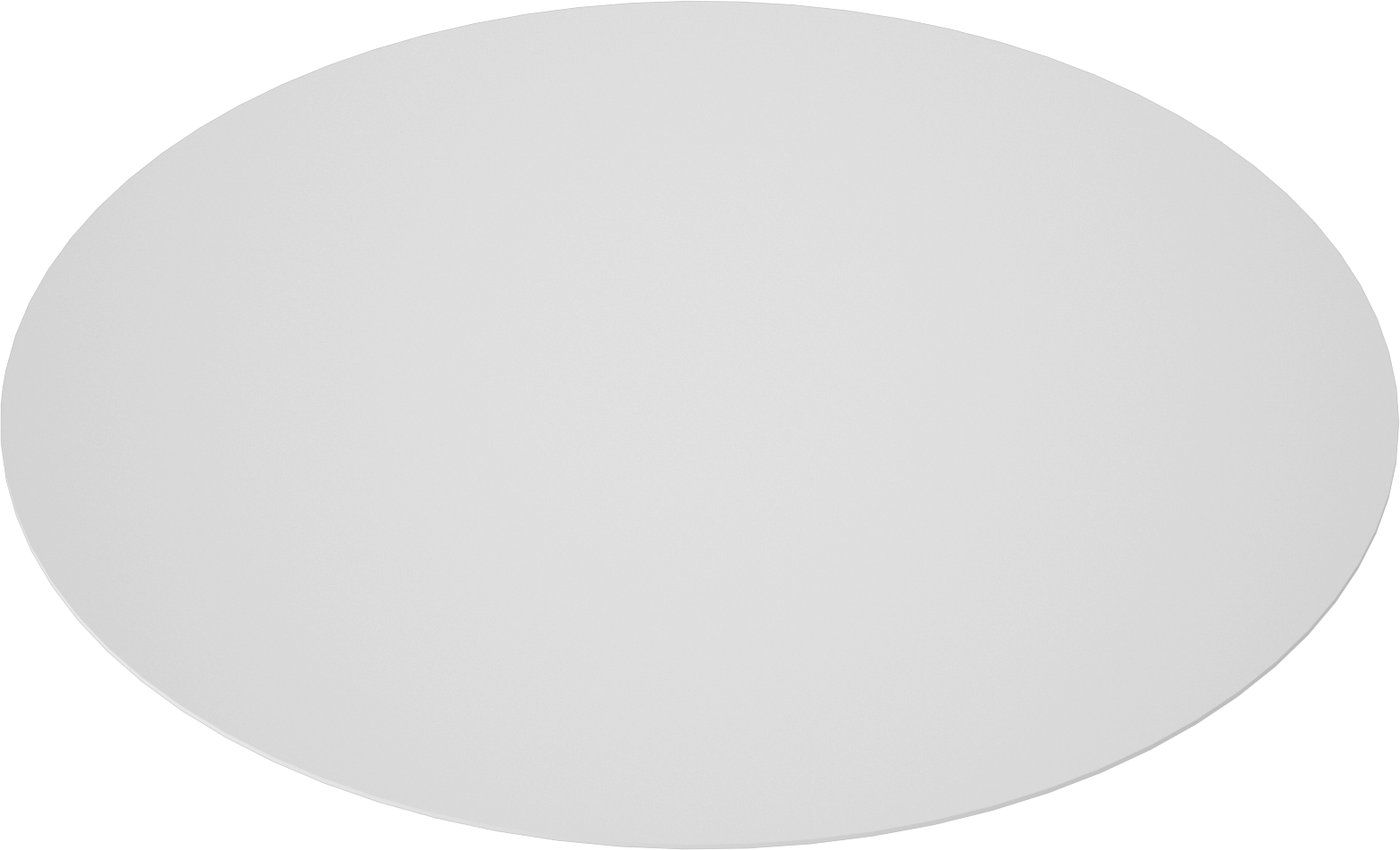 Conta Malzemesi Diski, Kimyasallara Dayanıklı Sıkıştırılabilir Pfte, 16" Çap, 1/16" Kalınlık