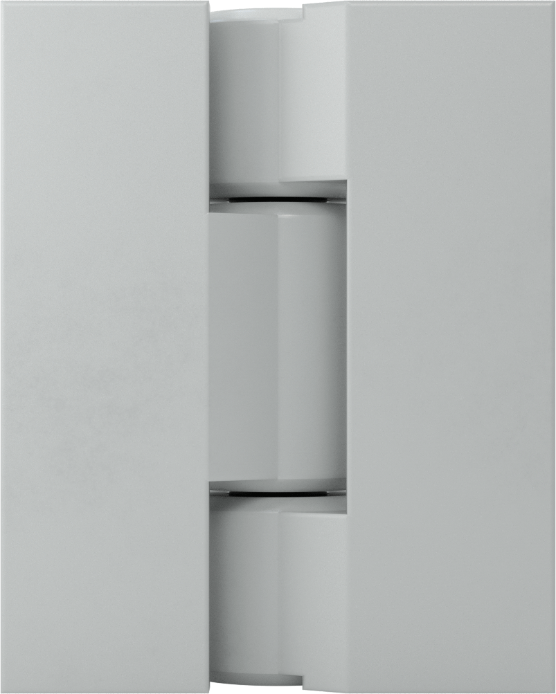 Delikli Ağır Hizmet Menteşesi, Düşük Karbonlu Çelik, 5“ x 2” Kapı Kanadı, 4" Genişlik, 2000 lbs. Kapasite