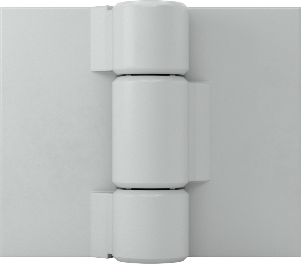 Delikli Ağır Hizmet Menteşesi, Düşük Karbonlu Çelik, 5“ x 3” Kapı Kanadı, 6" Genişlik, 2000 lbs. Kapasite