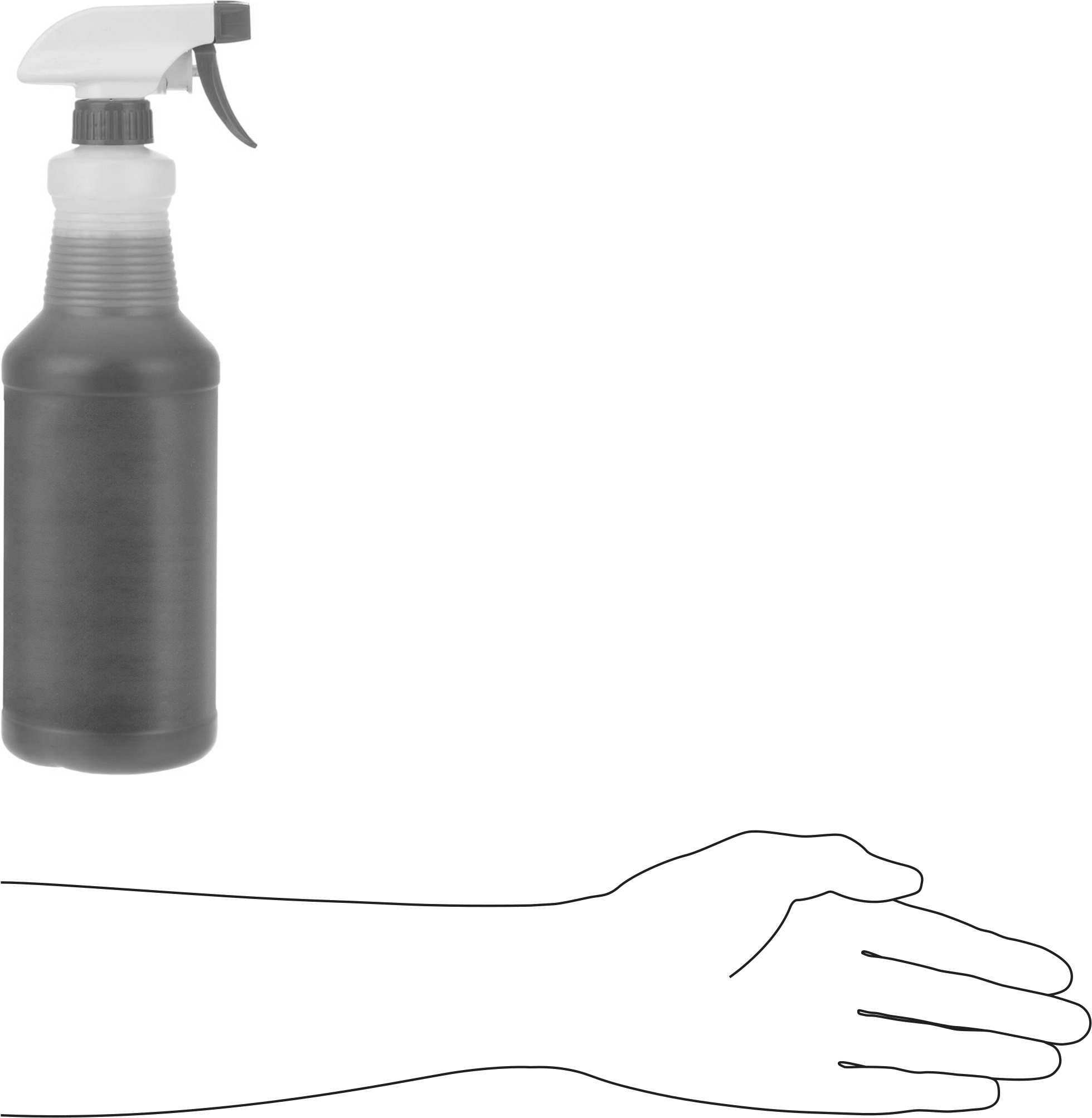Quick-Spot Sıkıştırılmış Gaz Kaçak Dedektörü, Oksijenle Uyumlu, 1 Quart Sprey Şişesi