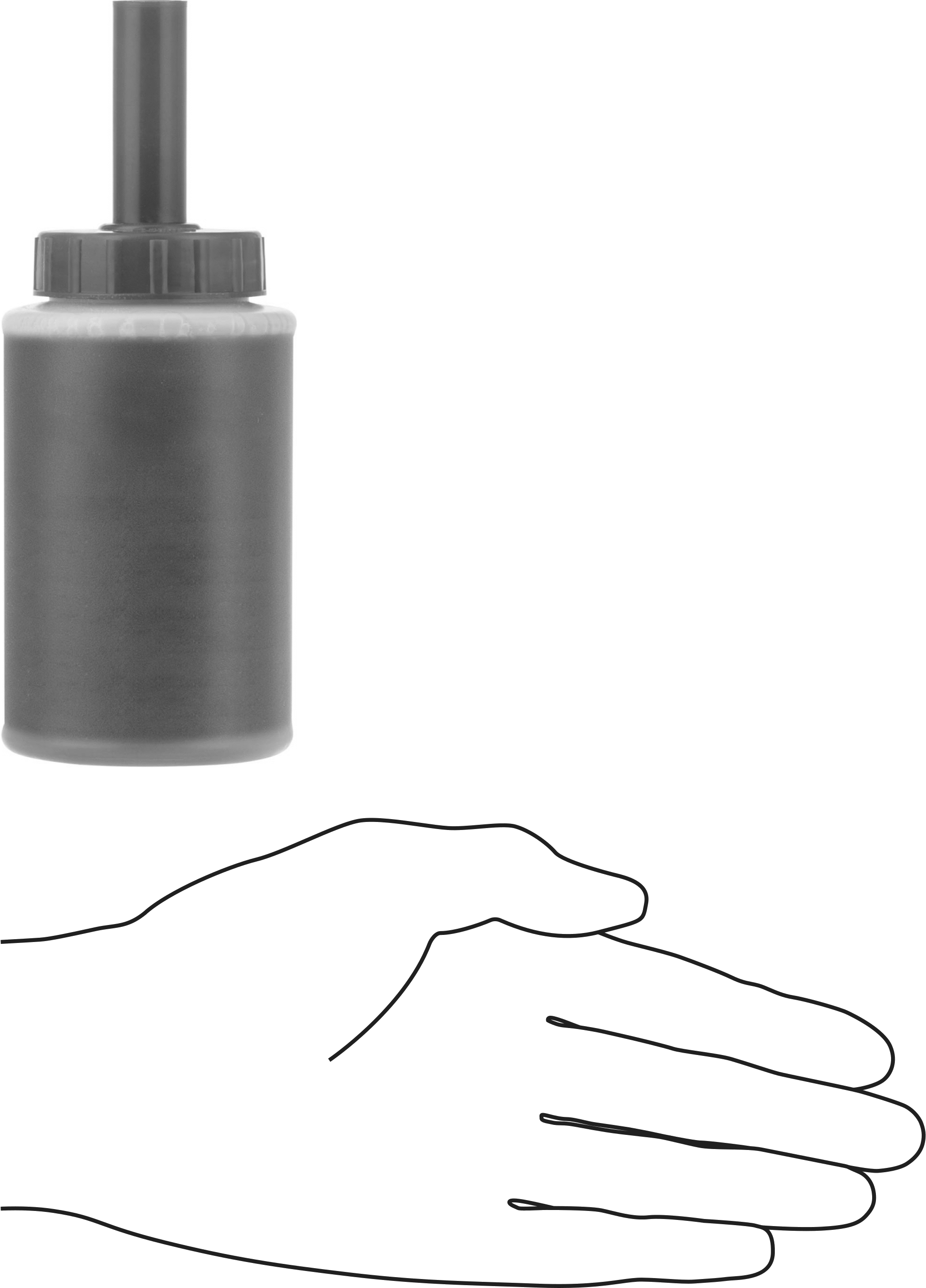 Quick-Spot Sıkıştırılmış Gaz Kaçak Dedektörü, Oksijenle Uyumlu, 8 FL. oz. Aplikatörlü Şişe