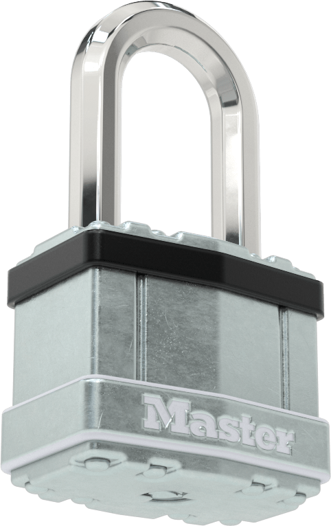 Lamine Çelik Gövdeli Hava Koşullarına Dayanıklı Asma Kilit, Master Lock M1Kalfsts, Anahtar Numarası 0356 ile Aynı Anahtarlı