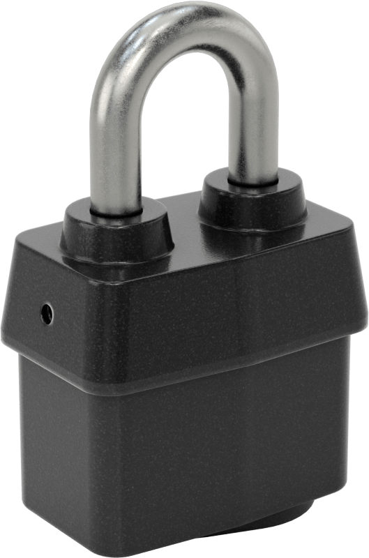 Lamine Çelik Gövdeli Hava Koşullarına Dayanıklı Asma Kilit, Master Lock 6125, Aynı Anahtarlı, Ekstra Boşluk ile