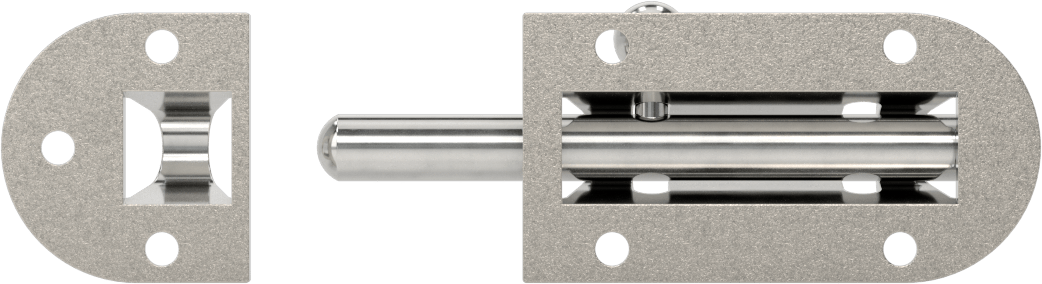Kaldır-Bırak Namlu Kayar Cıvata Mandalı, 316 Paslanmaz Çelik, 2-7/8“ Genişlik x 1-1/2” Yükseklik
