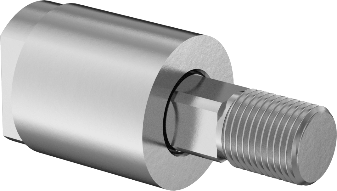 Stainless Steel Rod Alignment Coupler, 1 Degree of Misalignment, 5/8"-18 Thread Size