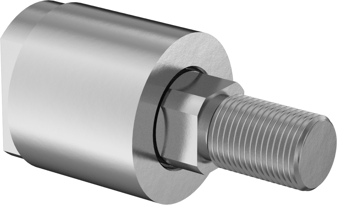 Stainless Steel Rod Alignment Coupler, 1 Degree of Misalignment, 3/4"-16 Thread Size