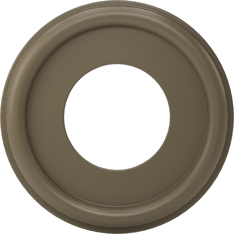 Metal Algılanabilir Conta, Hızlı Kelepçeli Bağlantı Elemanları için, PTFE, 1" Boru Dış Çapı için