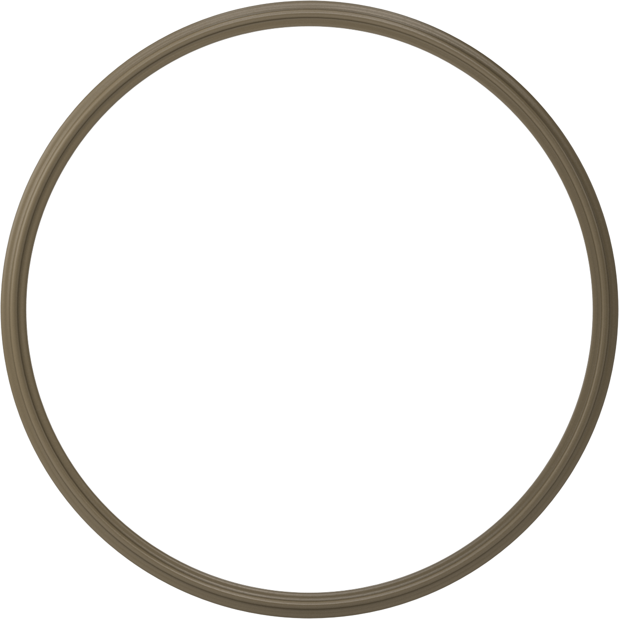 Metal Algılanabilir Conta, Hızlı Kelepçeli Bağlantı Elemanları için, PTFE, 10" dış çaplı boru için