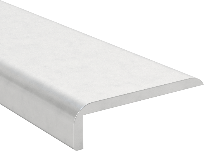 Alüminyum Vidalı Kenar Çıtası, 13/64" İç Yükseklik, 15/16“ Genişlik x 17/64” Dış Yükseklik, 6' Uzunluk