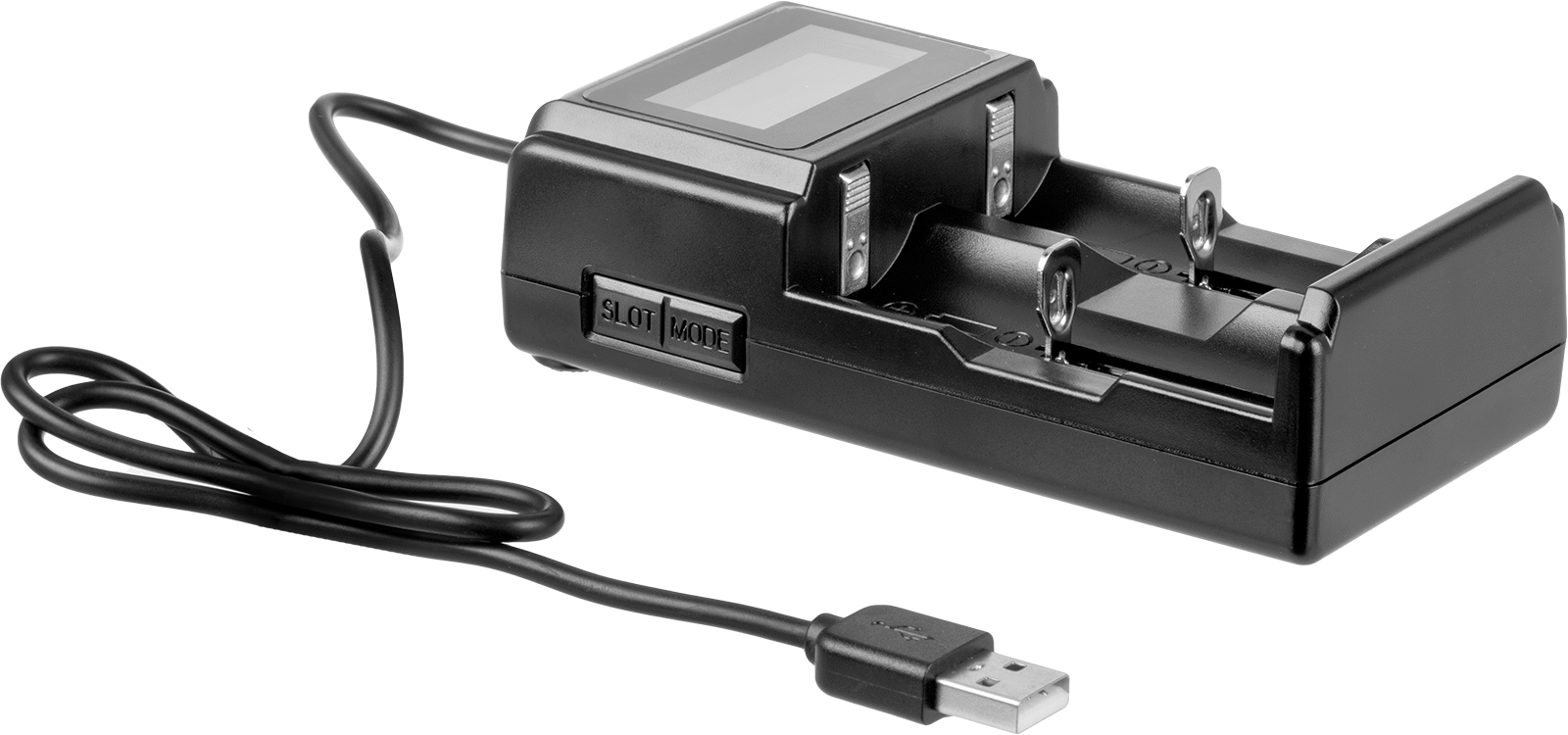 18650 3,7 V ve 16340 3,2 V Lityum-İyon Şarj Edilebilir Pil için USB Şarj Cihazı