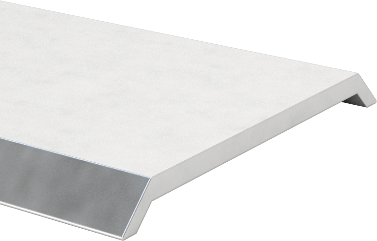 Alüminyum Eşik, Pürüzsüz Üst, 2-1/2“ Genişlik x 1/4” Yükseklik