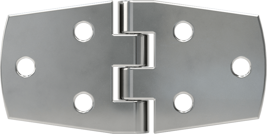 Kayış Menteşesi, 316 Paslanmaz Çelik, 1-1/2“ x 1-1/2” Kapı Kanadı
