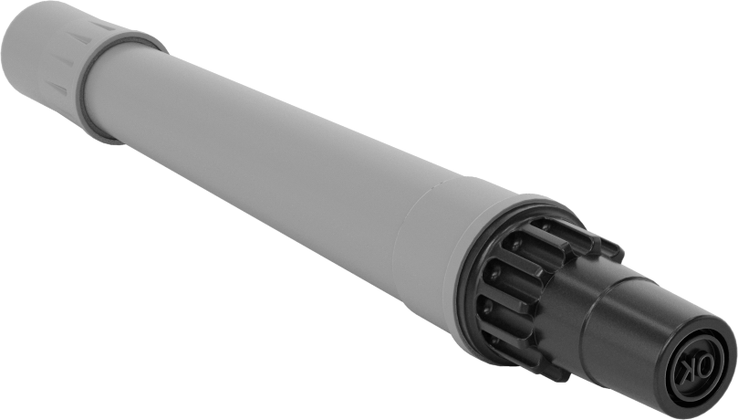Kontrol Lastik Damgası, Siyah Mürekkep ile, OK Mesajı, 1/4" Çap Baskı