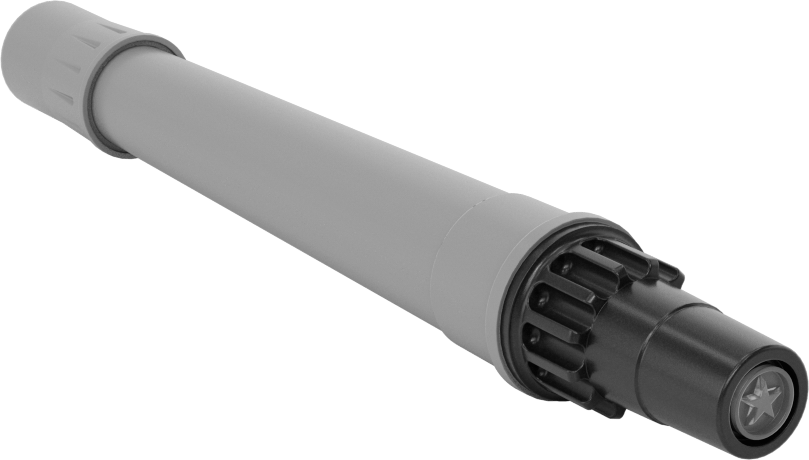 Kontrol Lastik Damgası, Beyaz Mürekkepli, Yıldız Sembolü, 1/4" Çap Baskı