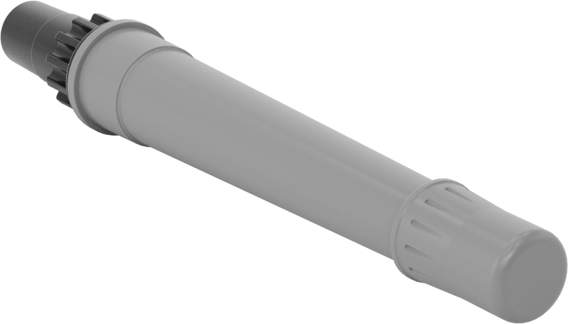 Kontrol Lastik Damgası, Siyah Mürekkep ile, Numara 05, 1/4" Çap Baskı