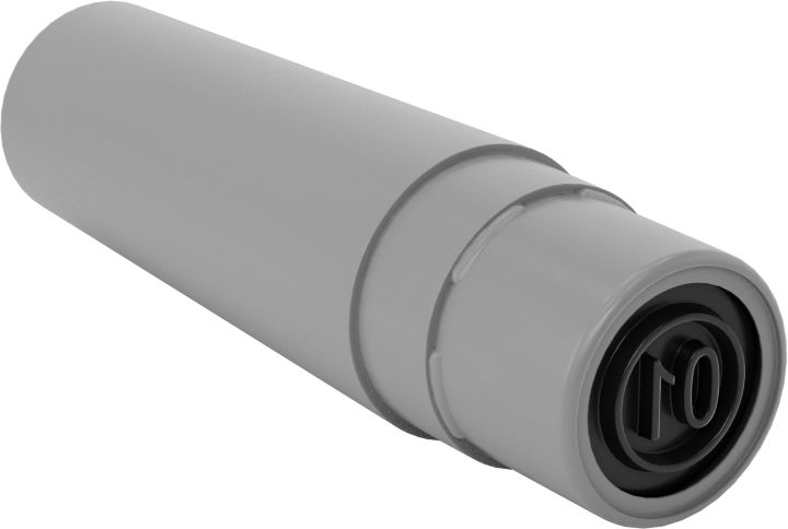 Kontrol Lastik Damgası, Siyah Mürekkep ile, 01 Numaralı, 3/8" Çaplı Baskı