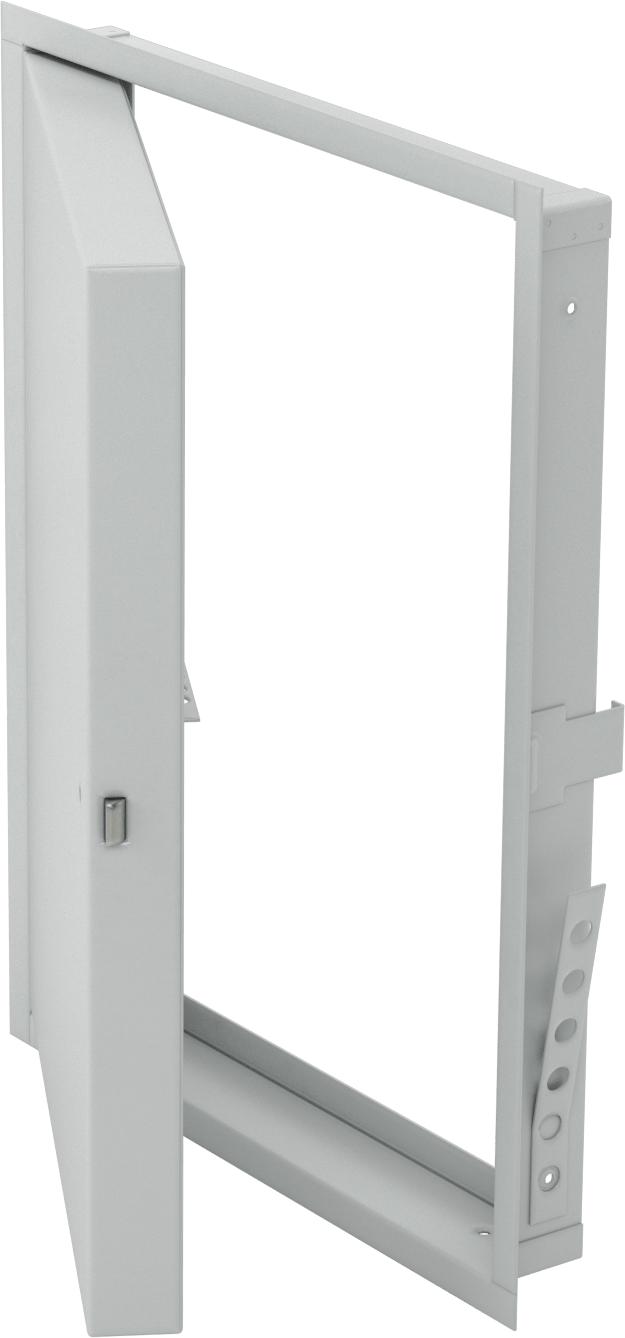 Aşınmaya Dayanıklı Çelik Yangına Dayanıklı Erişim Paneli ve Çerçevesi, Tavan ve Duvar Montajı, 24-3/8“ x 18-3/8” Kesik için