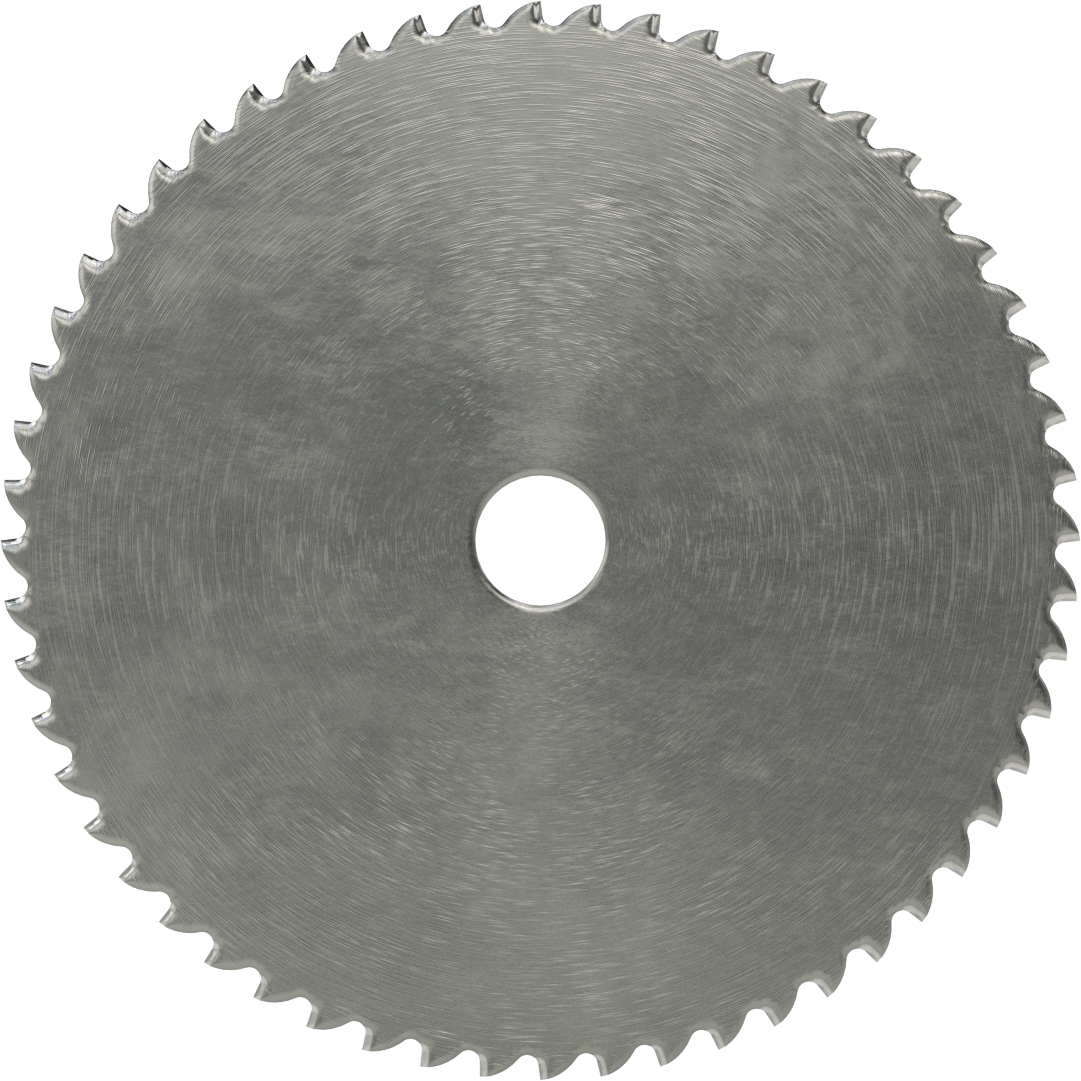 Alüminyum için Testere Bıçağı, Dairesel, 6-1/2" Çap, 20 mm Mil Deliği Boyutu, 48 Diş