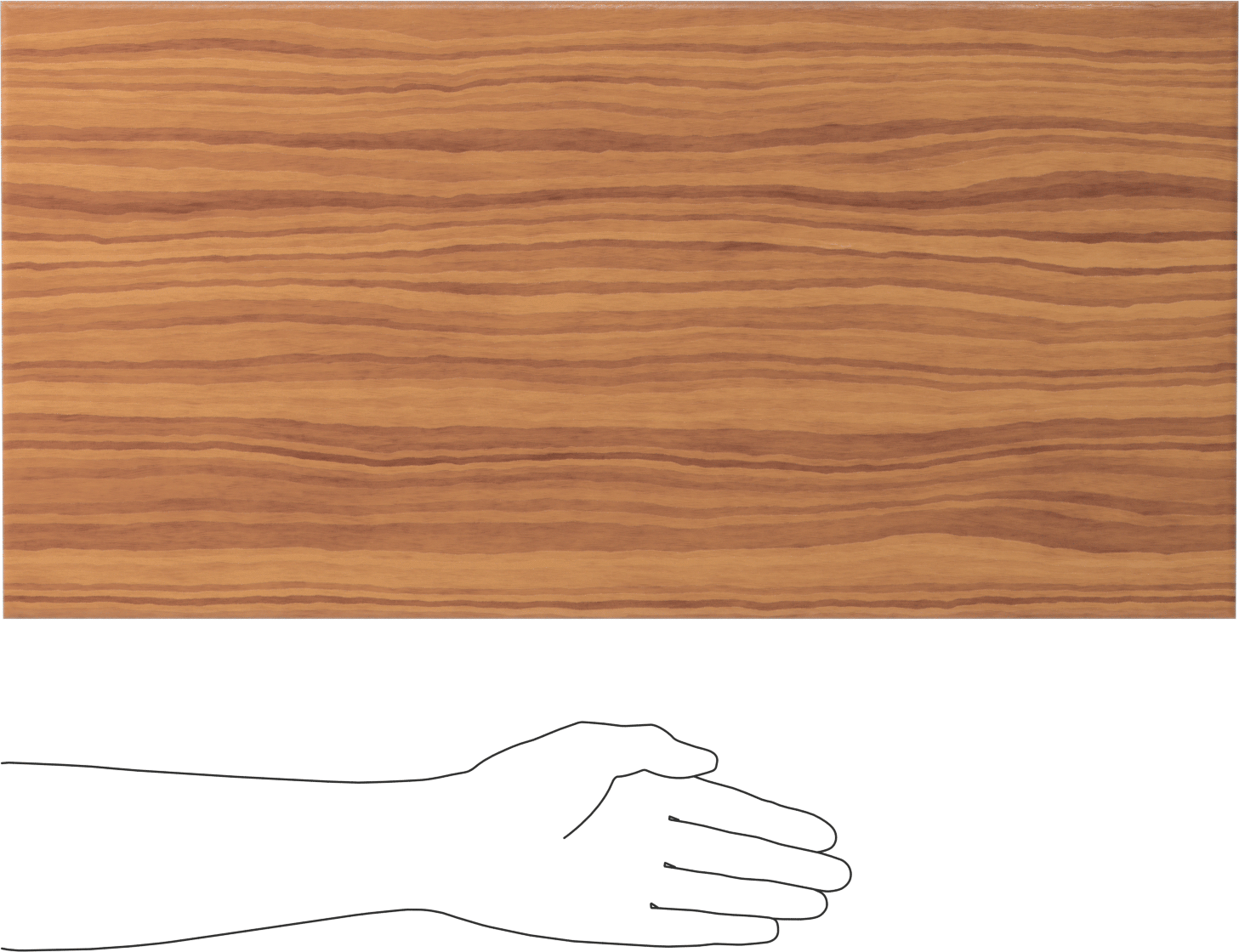 Denizcilik Sınıfı Kontrplak Levha, 12" x 24" x 1/2"