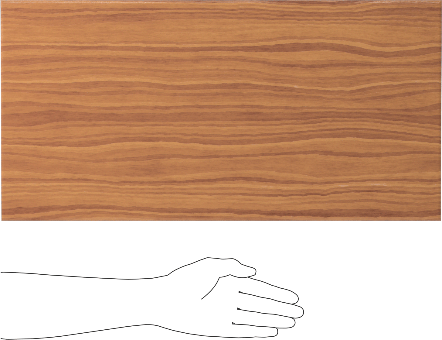 Cdx Sınıfı Kontrplak Levha, 3/4" Kalınlık, 12“ Uzunluk x 24” Genişlik