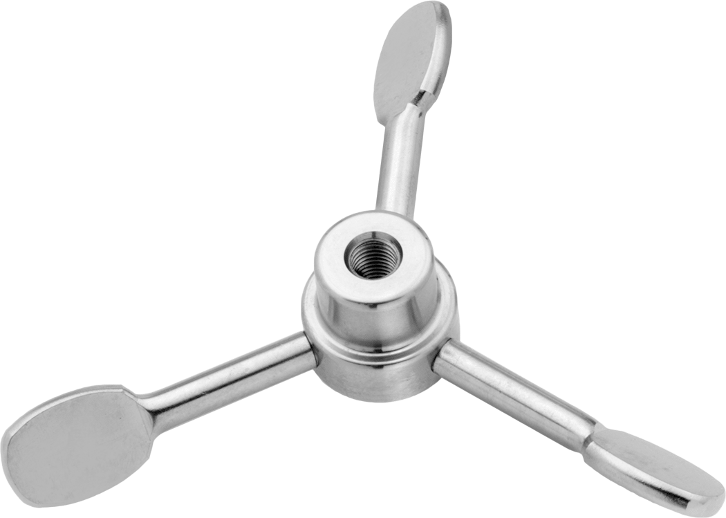 Karıştırıcı Pervanesi, 3-5/8" Çap, 5/16"-24 Diş