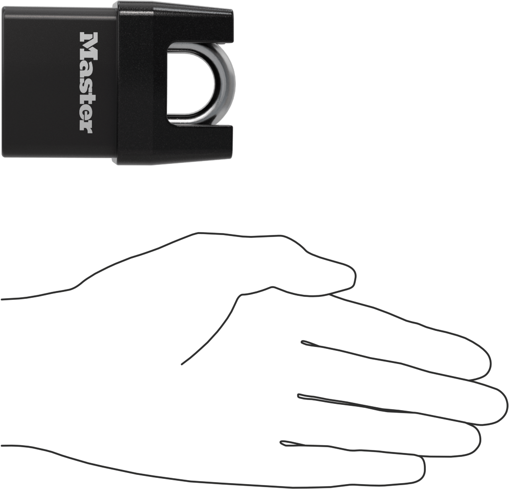 Hava Koşullarına ve Kesilmeye Dayanıklı Asma Kilit, Master Lock Pro 6321, 12G103 anahtar numarasıyla aynı anahtarlı