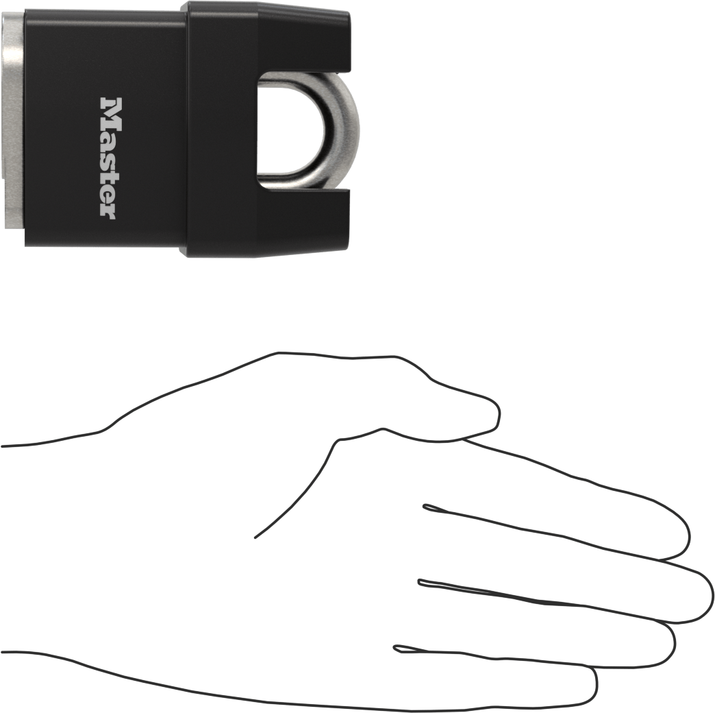 Hava Koşullarına ve Kesilmeye Dayanıklı Asma Kilit, Lamine Gövde ile, Master Lock 6325 Pro, Aynı Anahtarlı