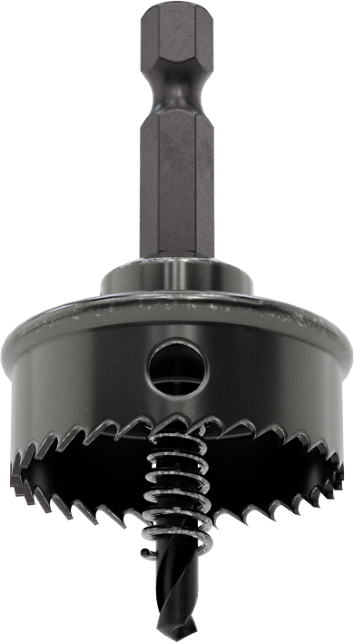 Sac Metal için 1-1/4" Çapında Darbeli Matkap Delik Testere
