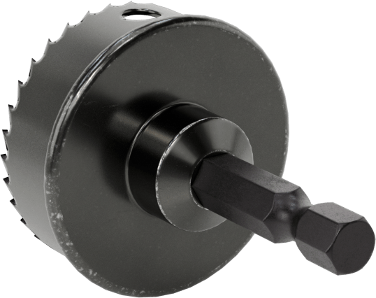 Sac Metal için 1-3/8" Çaplı Darbeli Matkap Deliği Testere