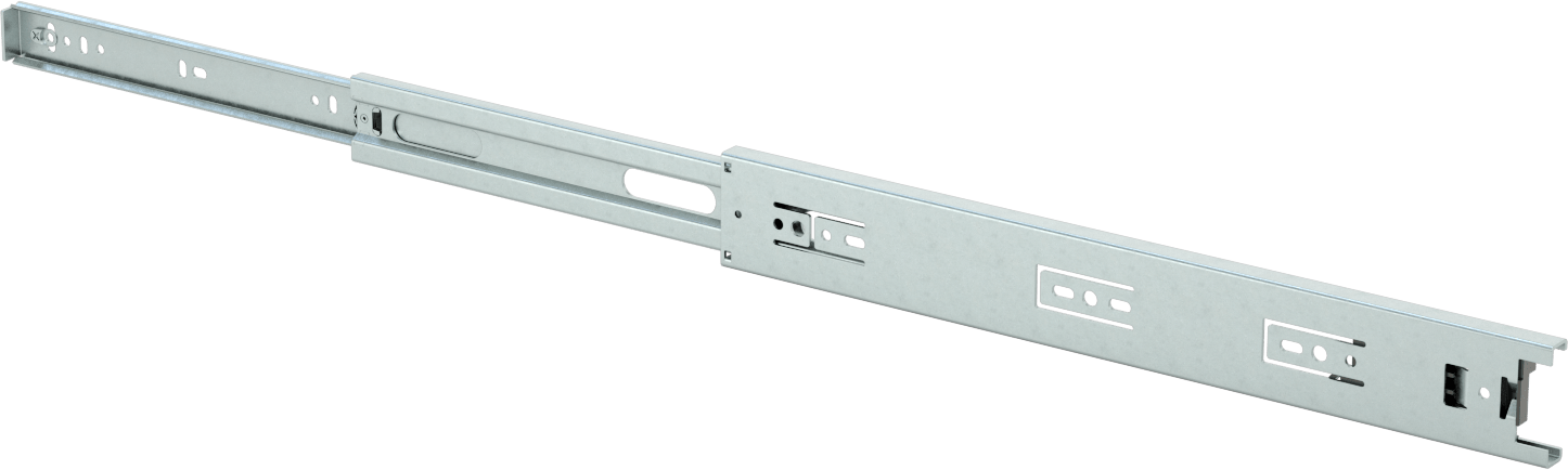 Bas-Aç Çekmece Kılavuzları, 13-3/4" Kapalı Uzunluk