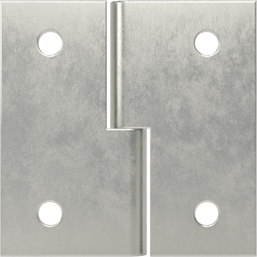 Delikli Yüzeye Monte Kaldırılabilir Menteşeler, Sağ Taraf Kapı Montajı, Çelik, 3“ x 1-1/2” Kapı Kanadı