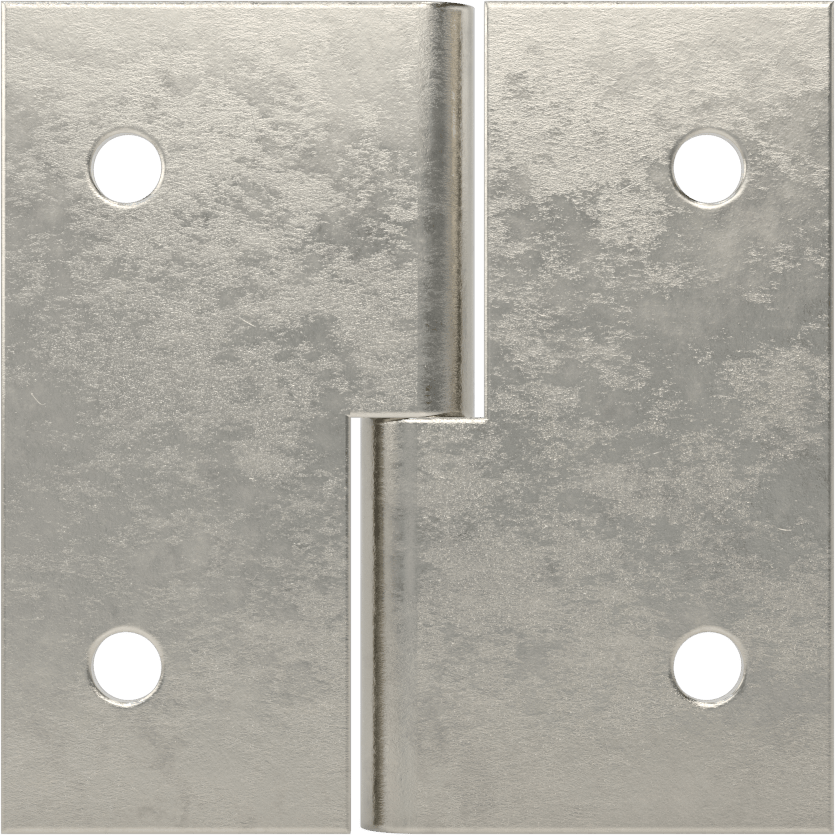 Delikli Yüzeye Monte Kaldırılabilir Menteşeler, Sol Yan Kapı Montajı, 304 Paslanmaz Çelik, 2-1/2“ x 1-1/4” Kapı Kanadı