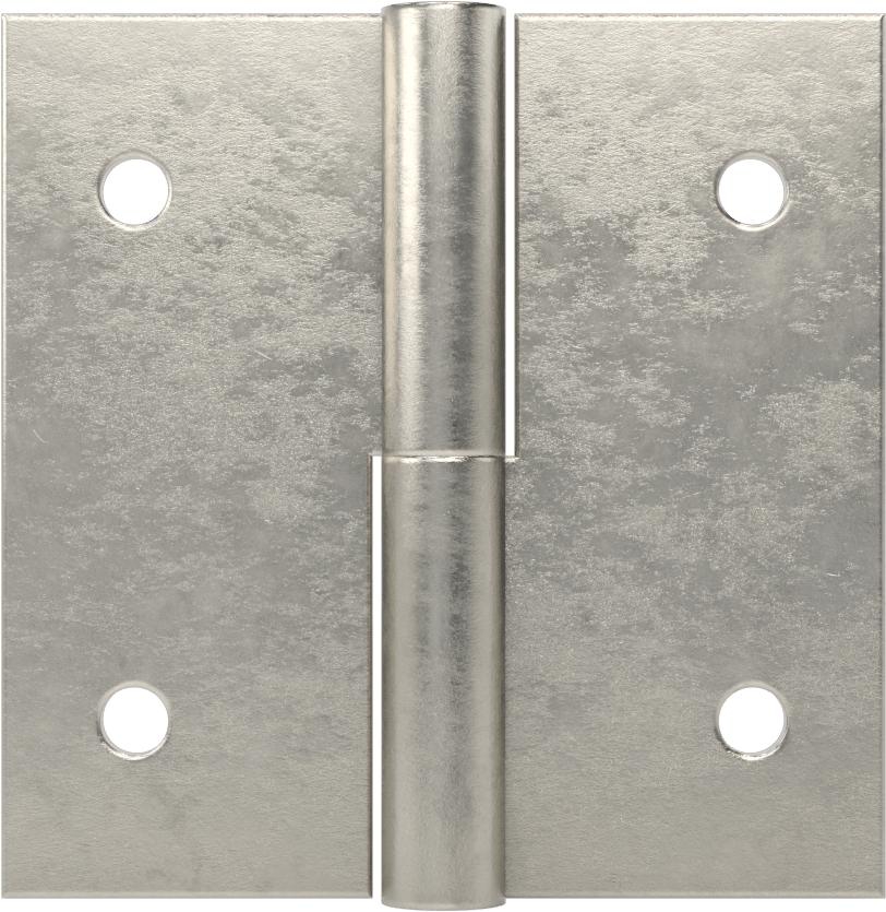 Delikli Yüzeye Monte Kaldırılabilir Menteşeler, Sağ Taraf Kapı Montajı, 304 Paslanmaz Çelik, 2-1/2“ x 1-1/4” Kapı Kanadı