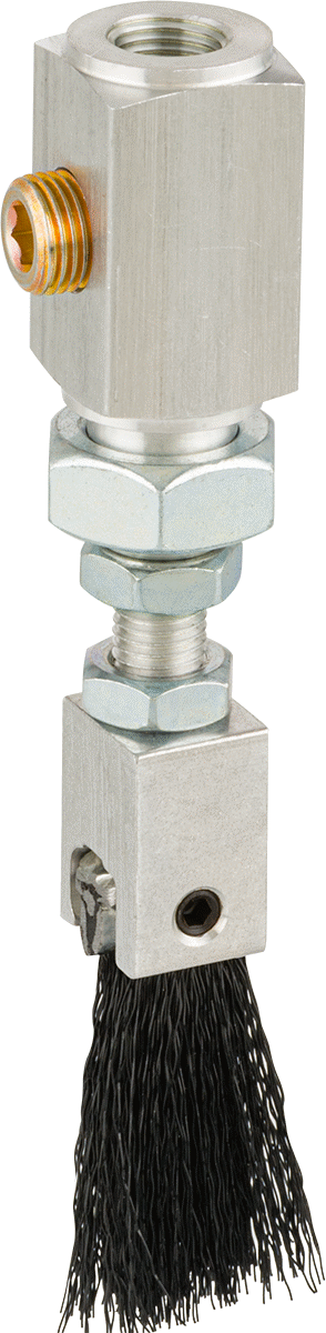 Yağ Fırçası, 1/2" Genişlik, 4-1/4" Toplam Yükseklik, 1/8 PTF-SAE Dişi Giriş