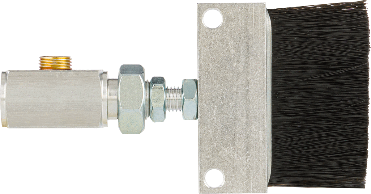Yağ Fırçası, 2-1/4" Genişlik, 4-1/4" Toplam Yükseklik, 1/8 PTF-SAE Dişi Giriş