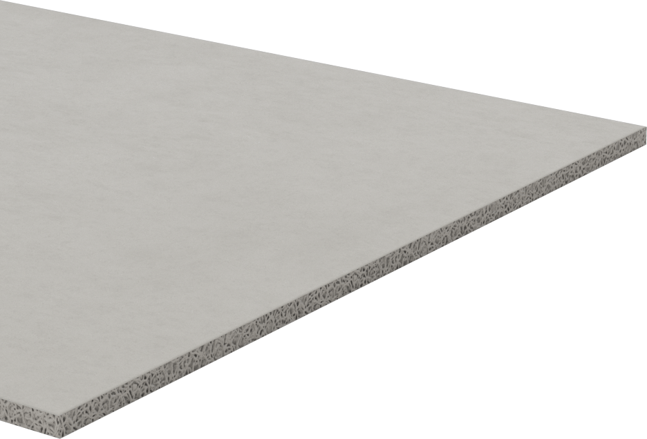 Esnek Yüksek Sıcaklık Silikon Köpük Şerit, Ultra Pürüzsüz Doku, 1/8" Kalınlık, 6" x 36"
