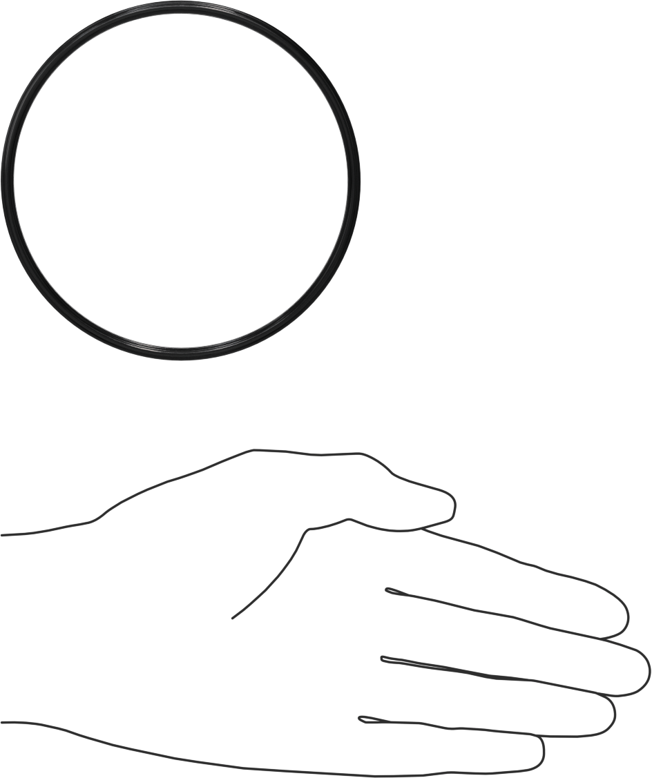 Çift X-Profil Yağa Dayanıklı Buna-N O-Ring, 1/8 Kesirli Genişlik, Dash No. 240