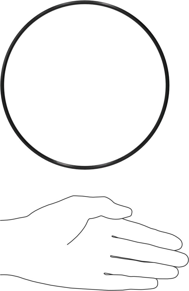 Çift X-Profil Yağa Dayanıklı Buna-N O-Ring, 1/8 Kesirli Genişlik, Dash Numarası 259