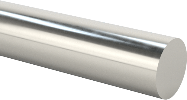 Doğrusal Hareket Mili, 17-4 PH Paslanmaz Çelik, 5/64" Çap, 12" Uzunluk