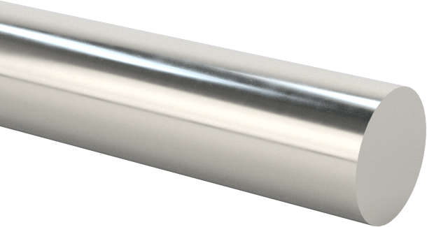 Doğrusal Hareket Mili, 17-4 PH Paslanmaz Çelik, 3/64" Çap, 2" Uzunluk