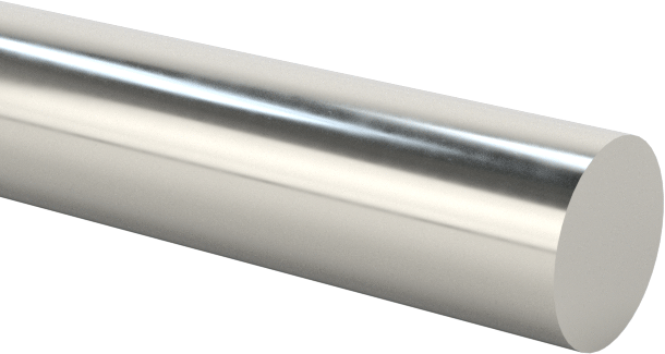 Doğrusal Hareket Mili, 17-4 PH Paslanmaz Çelik, 3/64" Çap, 4" Uzunluk