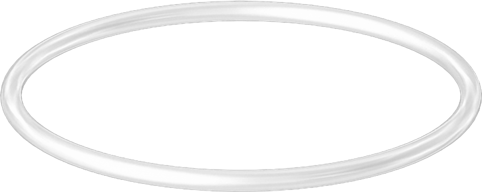 Yüksek Sıcaklık Temiz Oda Silikon O-Ring, 1/16 Kesirli Genişlik, Dash No. 029
