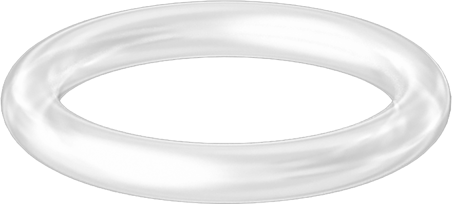 Yüksek Sıcaklık Temiz Oda Silikon O-Ring, 1/8 Kesirli Genişlik, Dash No. 211