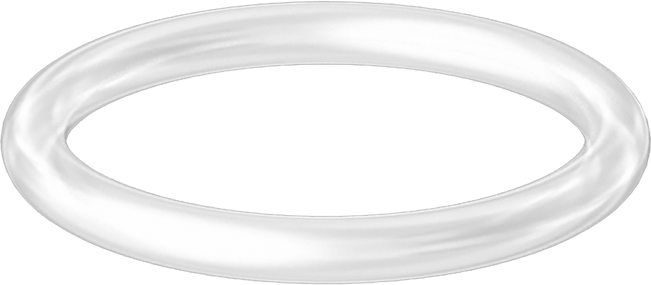 Yüksek Sıcaklık Temiz Oda Silikon O-Ring, 1/8 Kesirli Genişlik, Dash No. 216