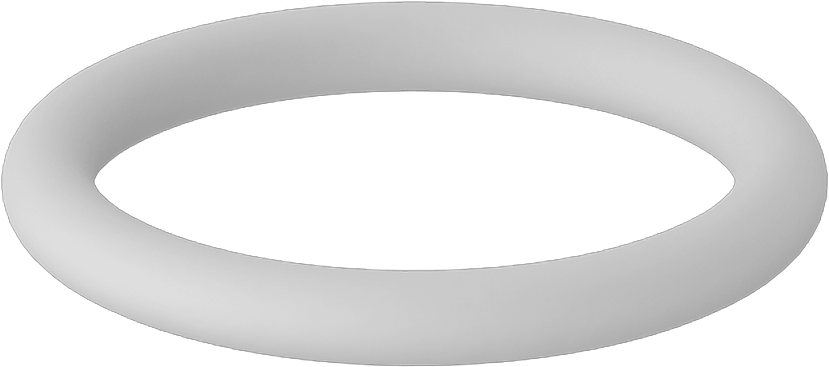 Temiz Oda Viton® Floroelastomer O-Ring, Kimyasal Dayanıklı, Yüksek Saflık, Dash Numarası 014
