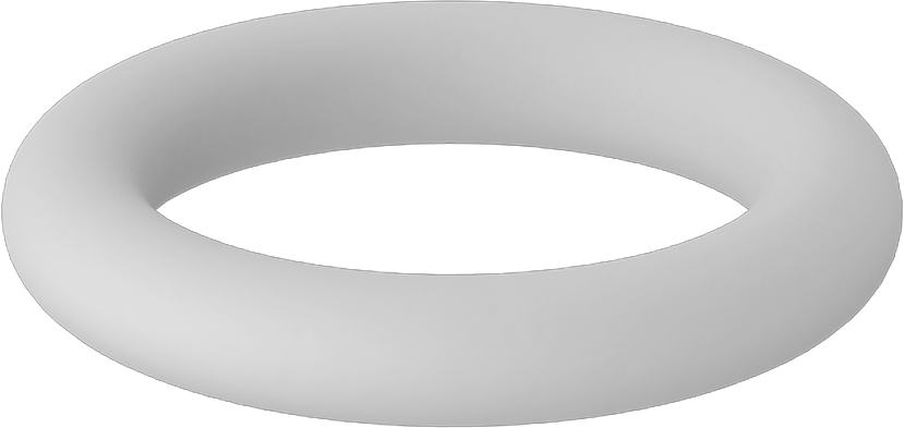 Temiz Oda Viton® Floroelastomer O-Ring, Kimyasal Dayanıklı, Yüksek Saflık, Dash No. 111