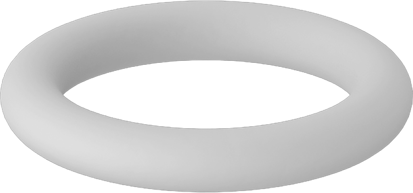 Temiz Oda Viton® Floroelastomer O-Ring, Kimyasal Dayanıklı, Yüksek Saflık, Dash No. 112
