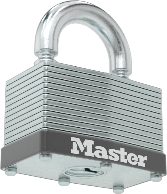 Kırılabilir Kelepçeli Asma Kilit, Lamine Çelik Gövde ile, Master Lock 500Kabrk, Anahtar #197